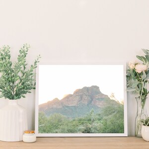 MOUNTAIN LANDSCAPE - Desert Digital Print, Digital Download, Printable Art, Wall Art, Wall Decor