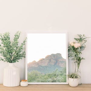 MOUNTAIN LANDSCAPE - Desert Digital Print, Digital Download, Printable Art, Wall Art, Wall Decor