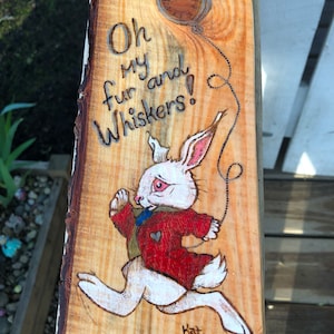 White Rabbit “Oh My Fur and Whiskers!”
