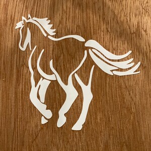 Paard running SVG / Vector 009, clip art, cut bestand, paarden, boerderij, vee, ranch, cowgirl, cowboy, rodeo, schuur, sticker, tekening