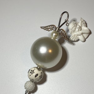 Angelic White Mega Pearl Scribe: 6&quot; Cookie Cake Baking Tool