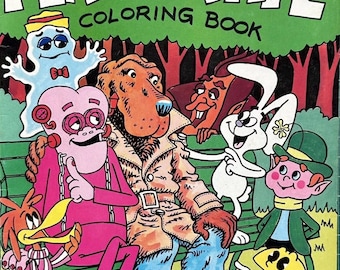 UNUSED Vintage 1979 General Mills Cereal Team McGruff Play It Safe Coloring Book
