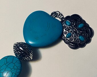 XL Turquoise Blue Heart Scribe: Resin Cookie/Cake Tool