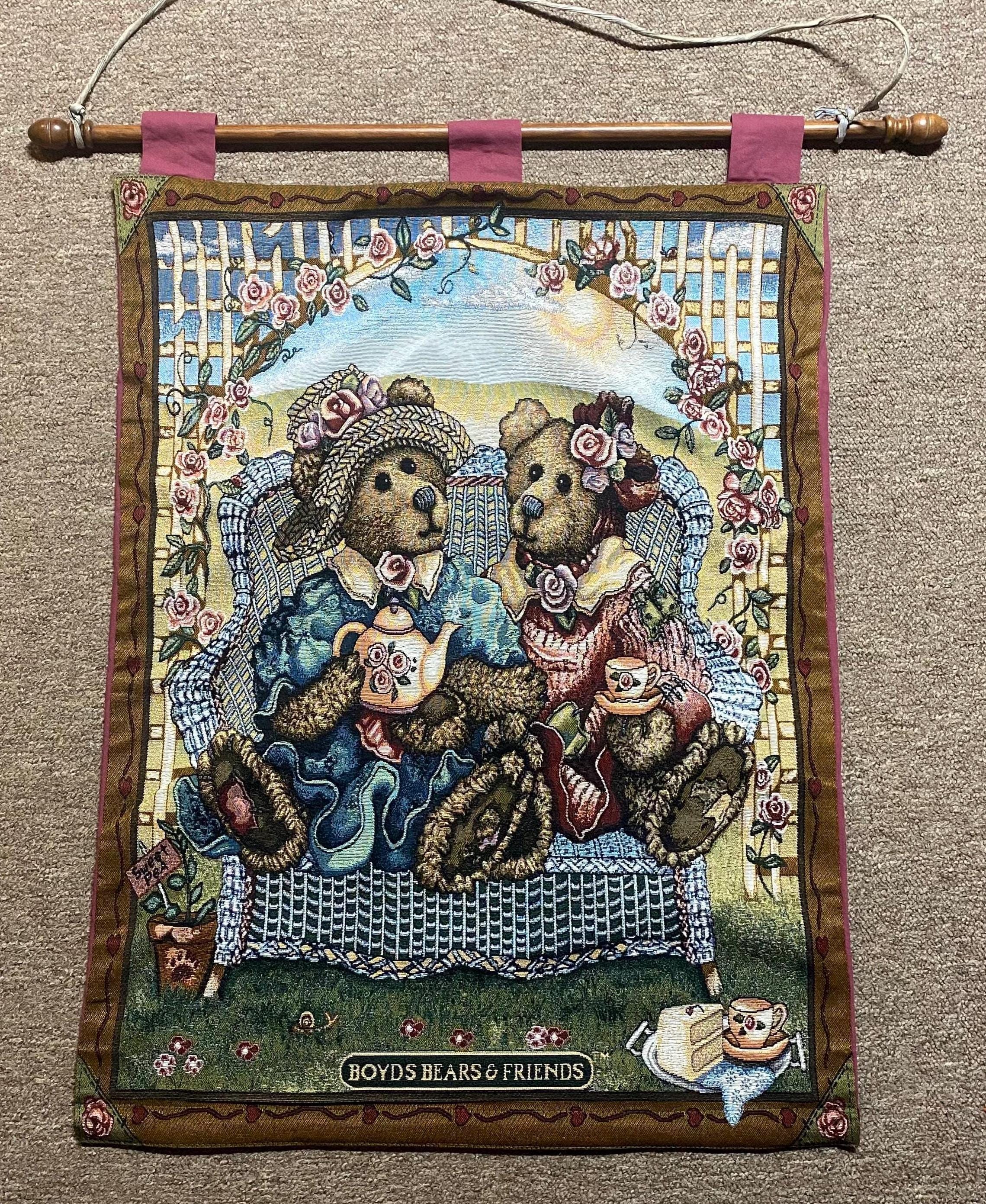 Boyds Bear Tapestry - Etsy