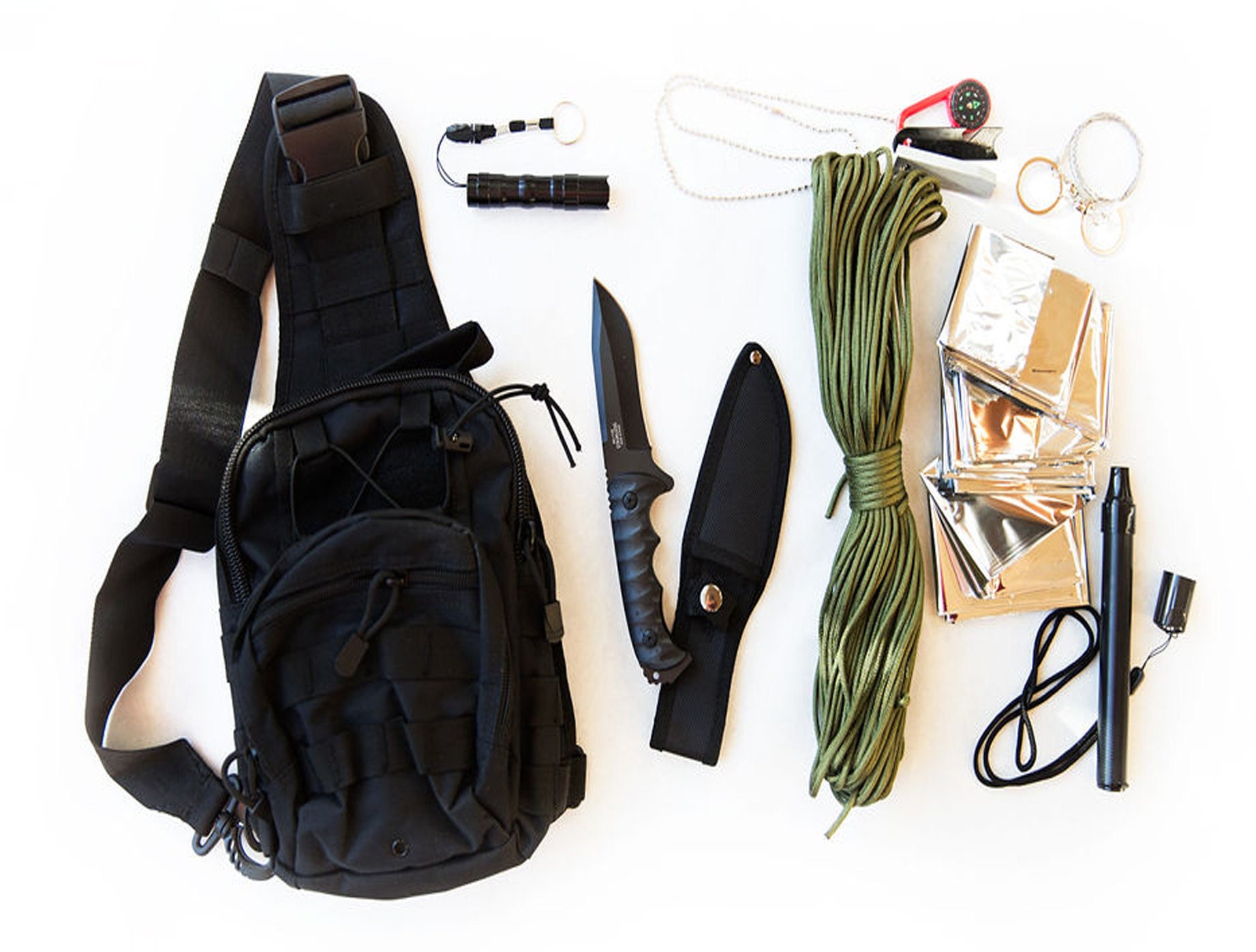 Survival Backpack Kit With Emergency 