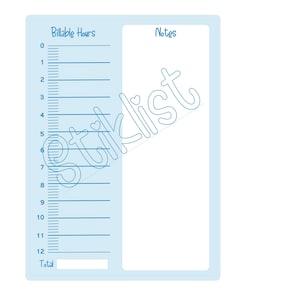 Attorney Billable Hours Tracker Digital Printable Client Tracker Notes Organize Lawyers