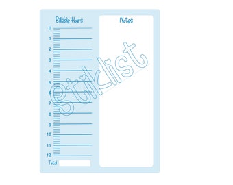 Attorney Billable Hours Tracker Digital Printable Client Tracker Notes Organize Lawyers