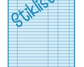 Business Expenses Tracker Sticker – Tax Planner, Small Shop Expense