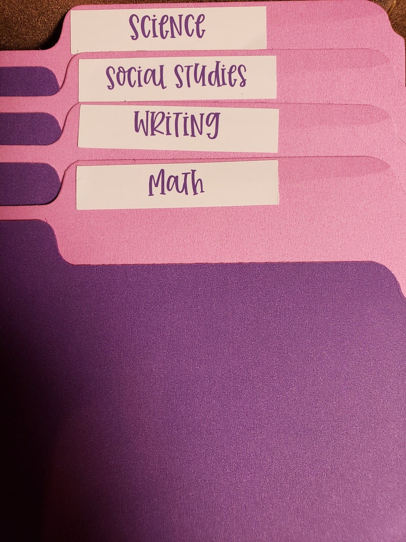 Class Subject Labels for Teachers and Students Etsy