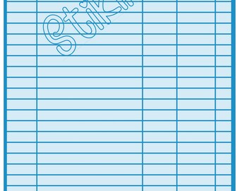 Business Mileage Tracker Sticker – Tax Expense Log