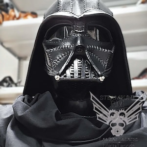 Patrón de Mascara Steampunk Darth Vader, cuero, piel, descarga digital, formato PDF