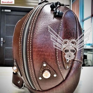 Bandolera Muster V2, Steampunk, Leder, Haut, Digitaler Download, PDF-Format