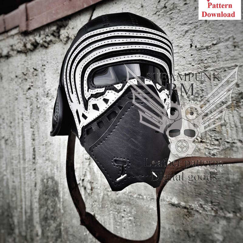King Rollo Mask Kylo Ren Mask - Etsy
