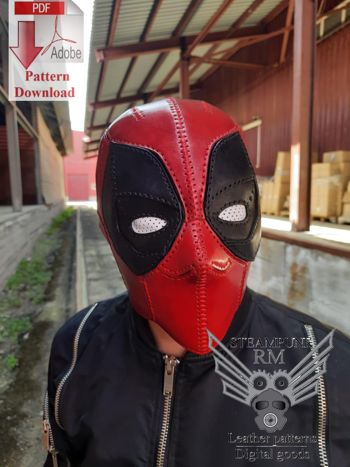 Deadpool mask - Etsy 日本