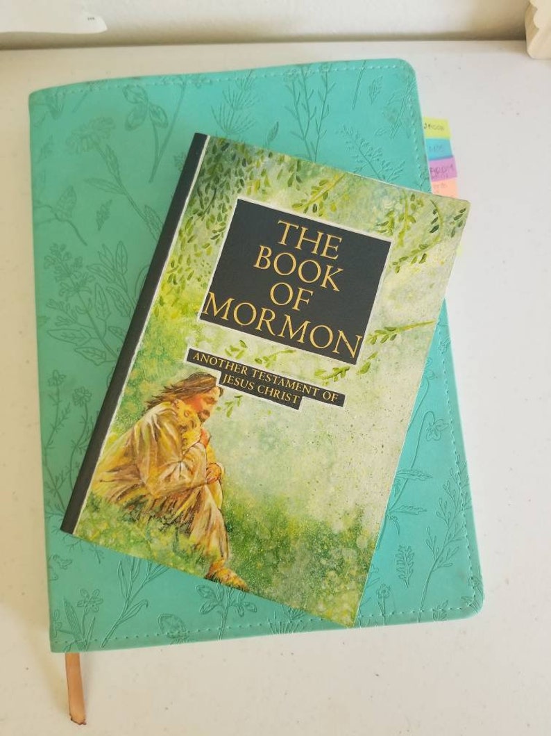 Custom Handpainted Books of Mormon Etsy