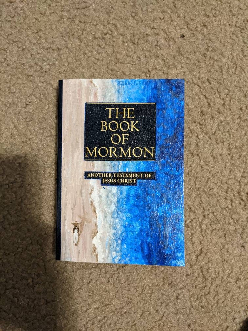 Custom Handpainted Books of Mormon Etsy