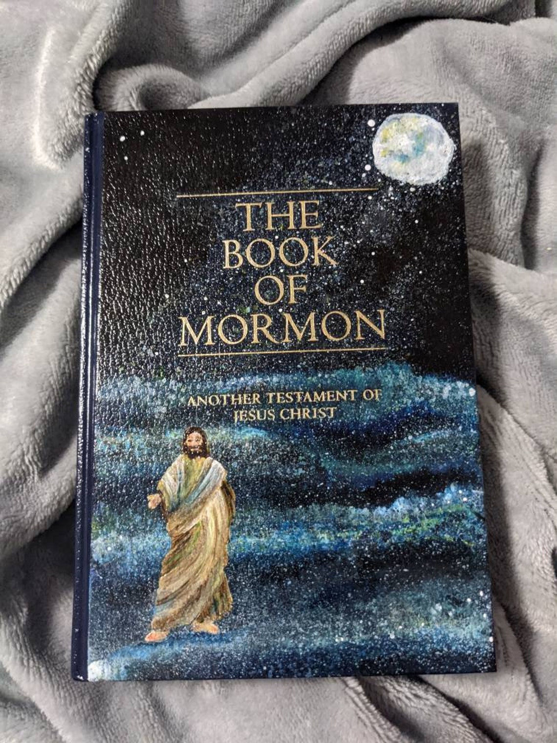 Custom Handpainted Books of Mormon Etsy