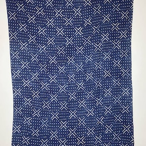 Throw blanket bohemian mud cloth bed cover with tassels
