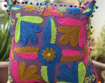 Sujani cushion cover home decorative embroidered cushion cover