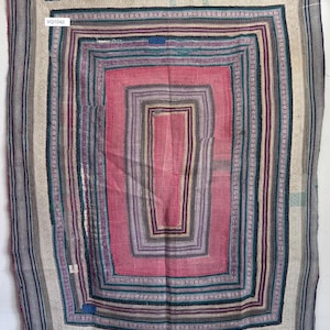 Vintage kantha quilt handmade indian gudari cotton kantha throw