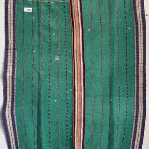 Old vintage cotton kantha indian handstitched quilt,bedcover