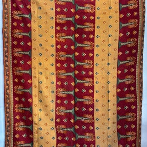 Old Indian vintage cotton kantha quilt handmade gudari indian bedcover throw