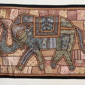 Elephant vintage bohemian wall tapestry art curtains wall decor backdrop art
