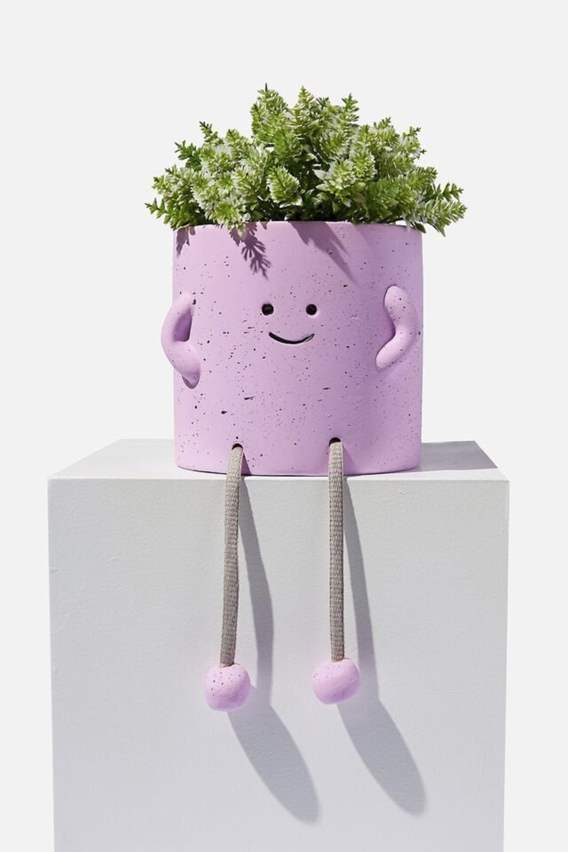 Sitting Planter W/ Dangling Legs Face Pot Planter for - Etsy