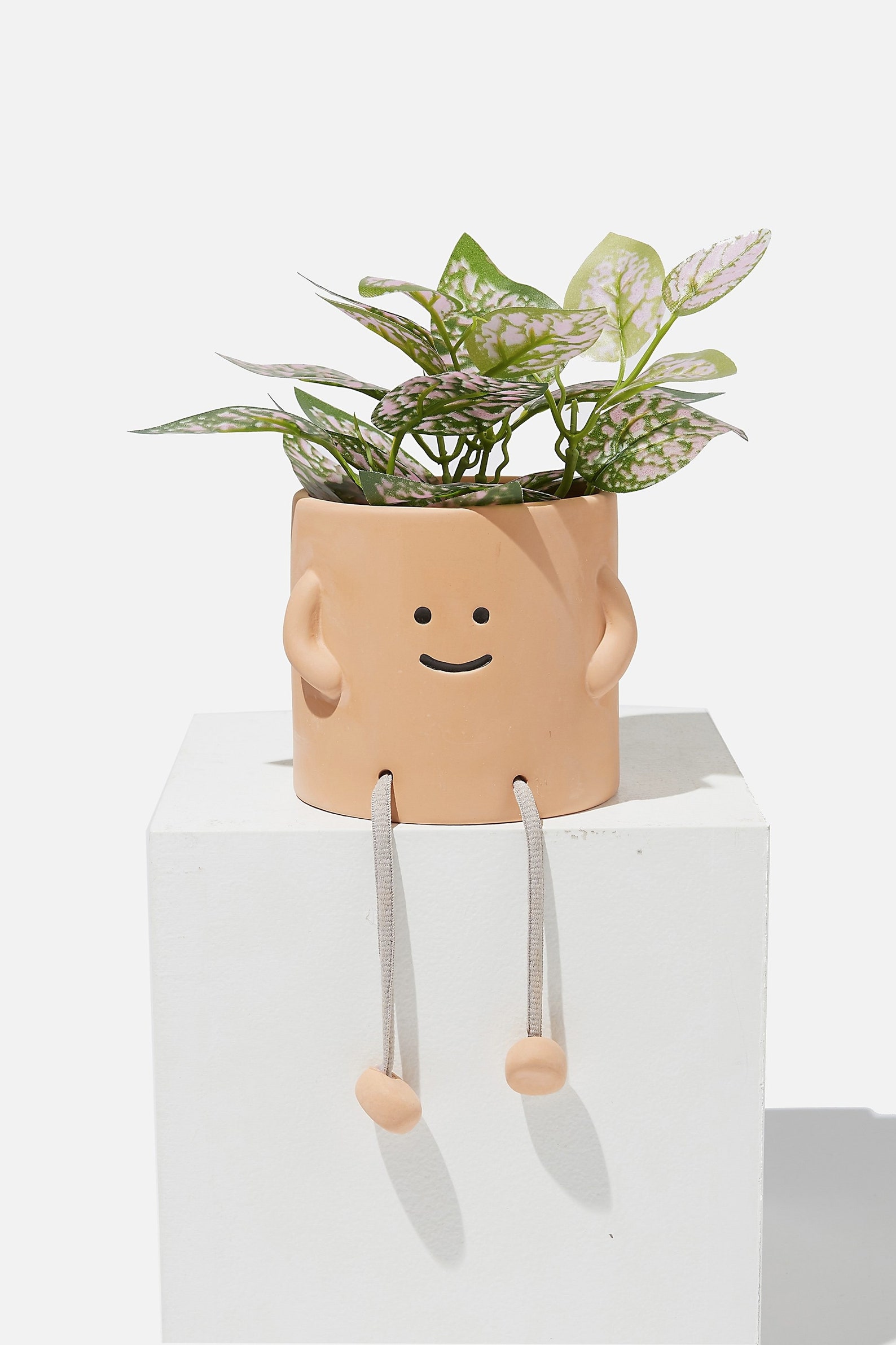 Sitting Planter w/ Dangling Legs Face Pot Planter for Plants | Etsy
