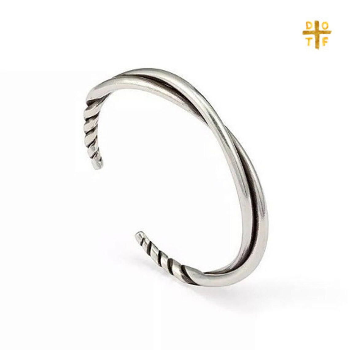 Twisted Cuff Bracelet Silver Men's Open Cuff Bracelet Etsy Australia