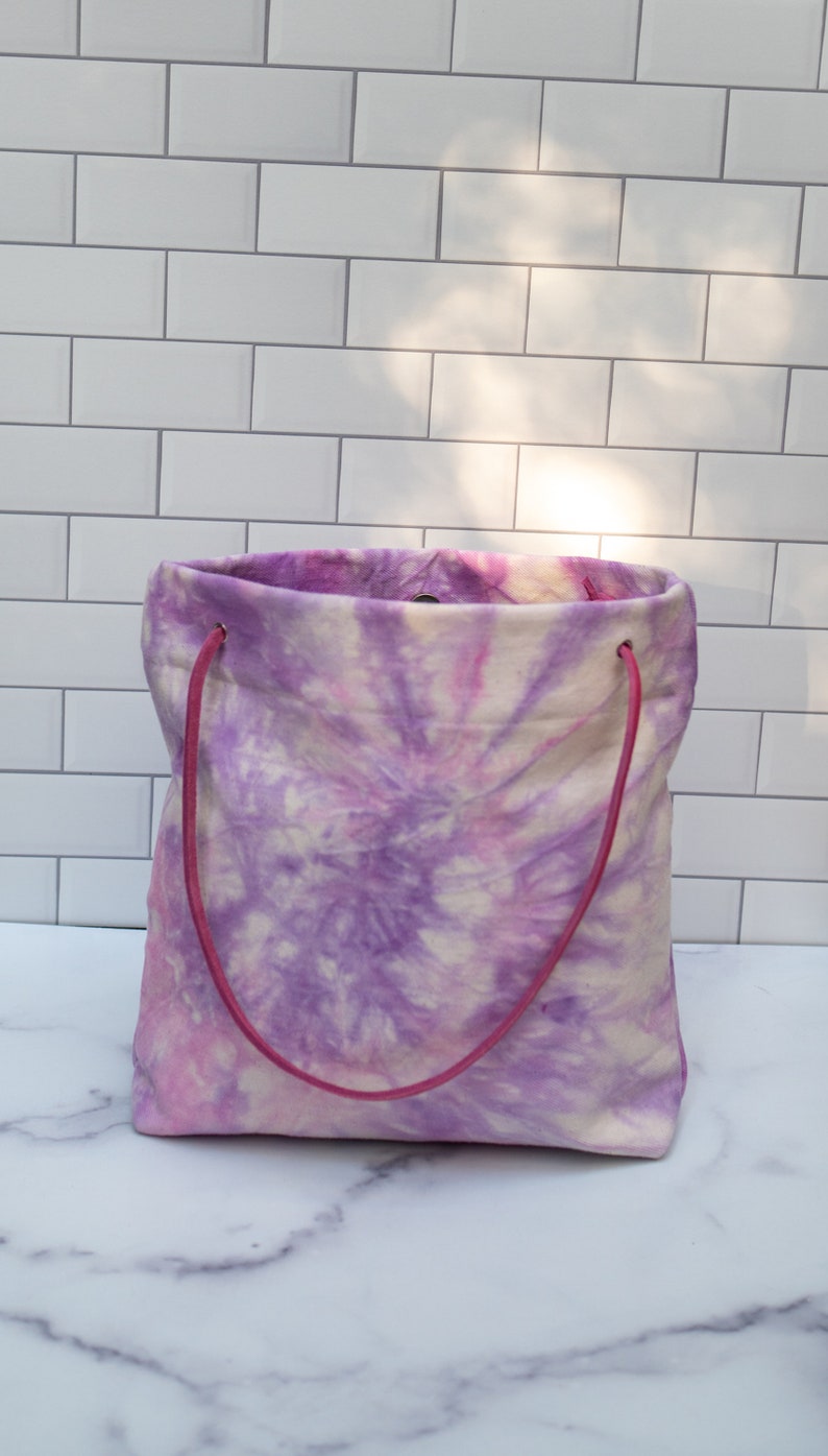 how to dye a tote bag