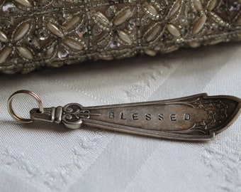 Vintage Silverware Key Chain