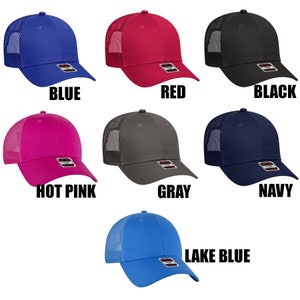 Jugend Baseball Cap Rohlinge Trucker Snapback