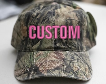Personalized Dad Camo Hat