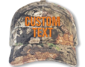 Bonnet CAMO brodé personnalisé-Mossy-Oak3-Coton non structuré