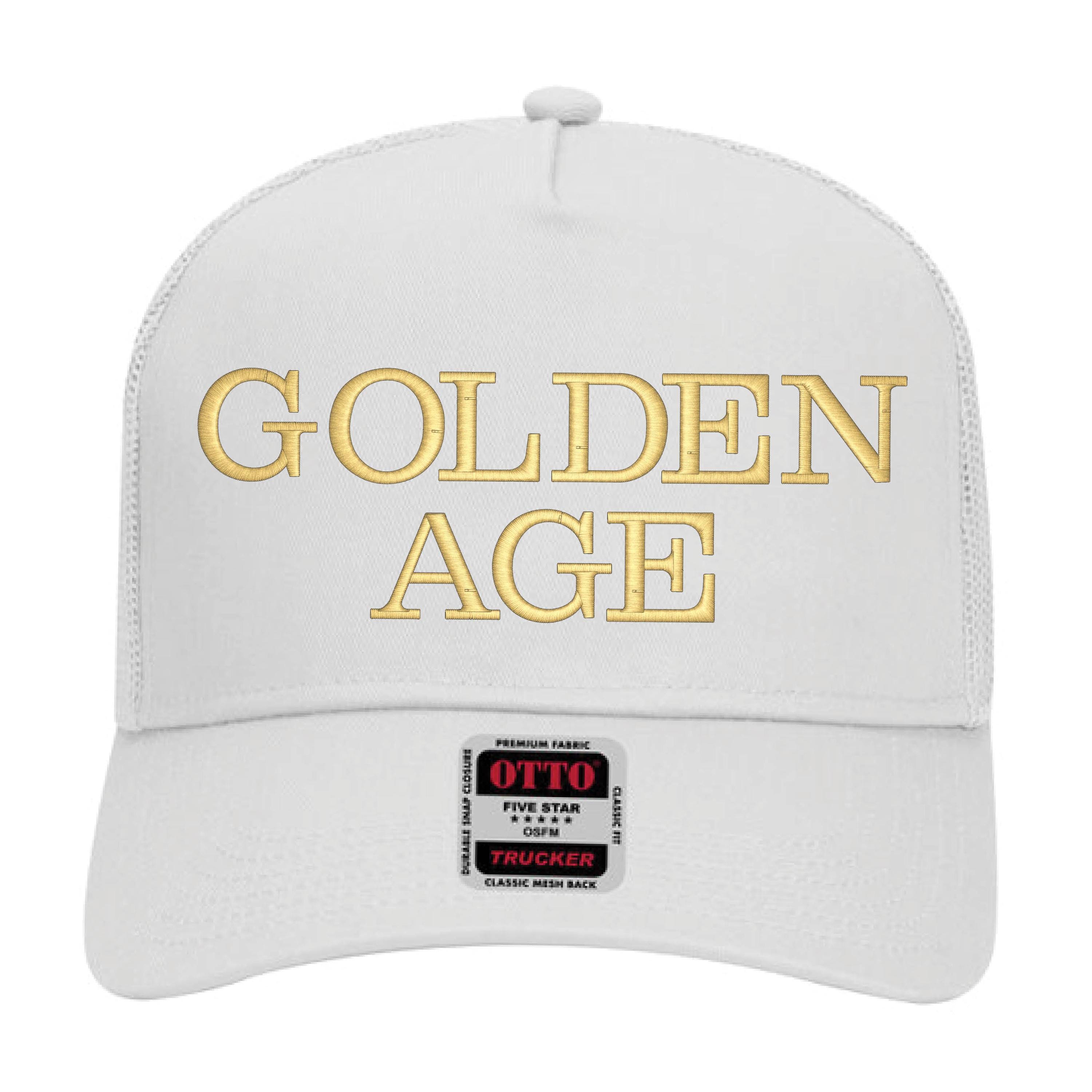 Casquette Camionneur Brodée 'Mieux Avec L'âge' Grise - Taille Unique Coton