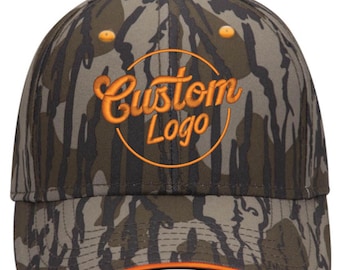 Anpassade broderade logotyper - Mossy-Oak-Camo-Bottomland - Anpassad logotyp
