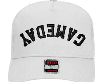 Casquette trucker avec inscription brodée à l'envers GAMEDAY