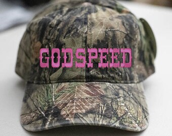 Godspeed-mossy Oak Camo-vintage-trucker-dad Hat-unstructured