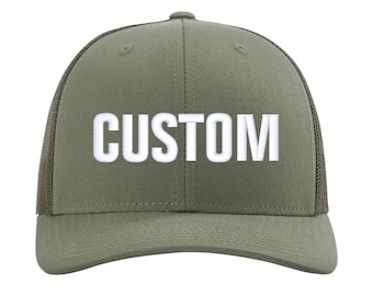 Chapeau brodé personnalisé 112 SOLIDES Richardson