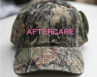 Gorra de camionero vintage con camuflaje de roble musgoso para el cuidado posterior, sin estructura