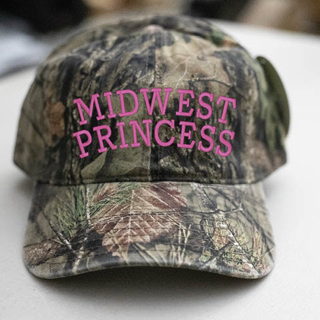 Midwest Princessmossy Oak Camovintagetruckerdad Hatunstructured Etsy