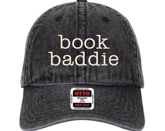 Black Denim Washed - Book Baddie