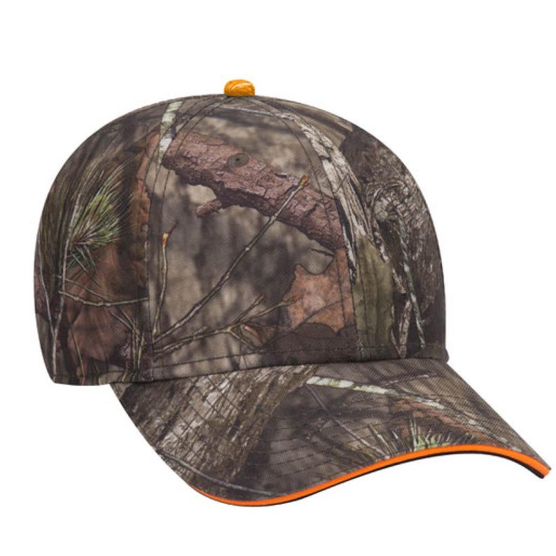 Custom Embroidered Logo Hats-Mossy-Oak-Camo-Mossy Oak-Custom Text image 2