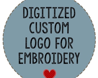 Custom Logo Embroidery File