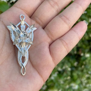 Elfenster-hanger – 925 sterlingzilveren fantasieketting, romantisch cadeau voor haar