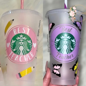 Bester Lehrer-Starbucks-Cold-Cup