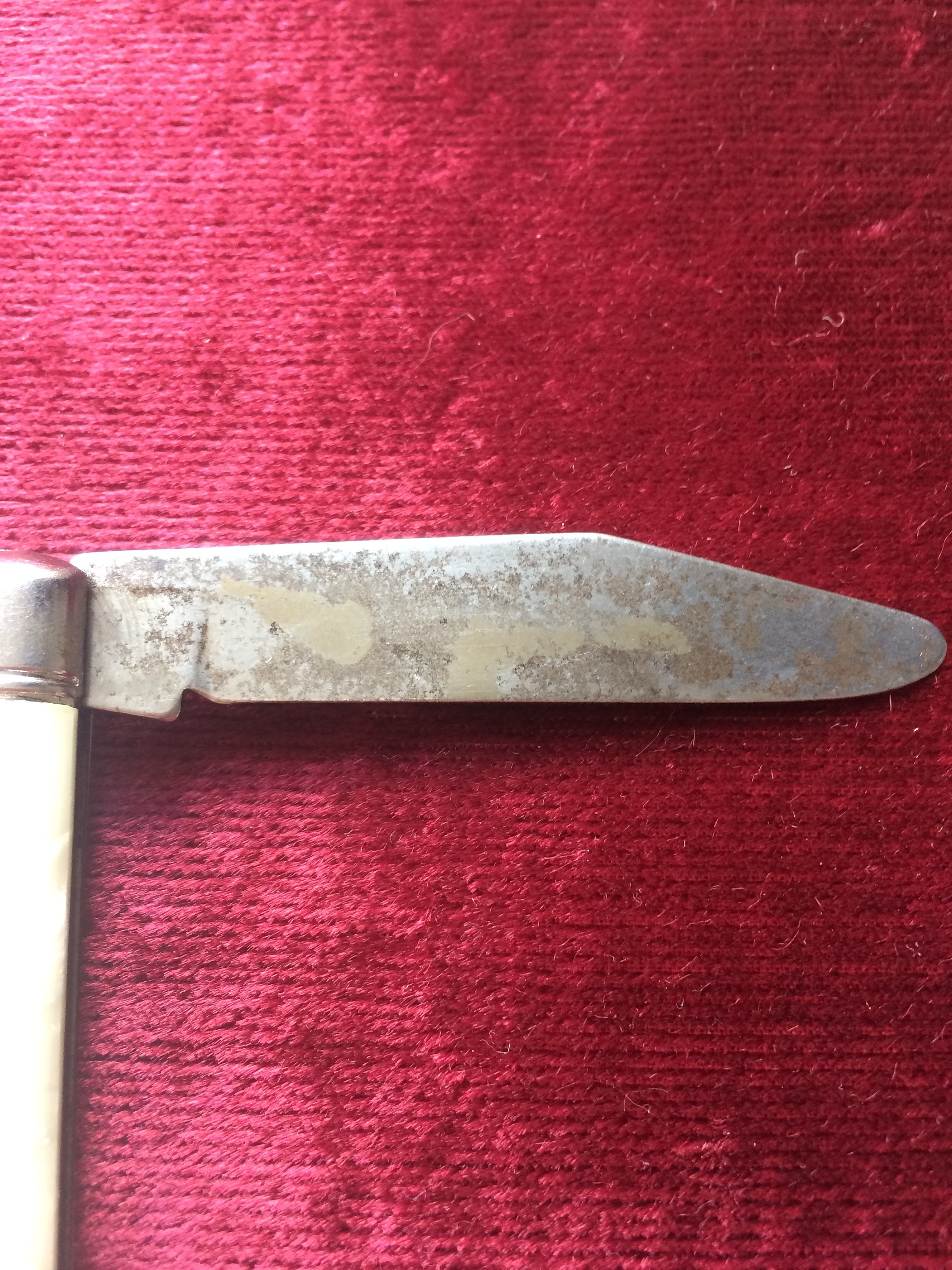 Vintage Mickey Mouse folding knife pen knife Etsy