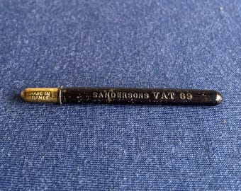 Vintage advertising sanderson vat 69 dip pen