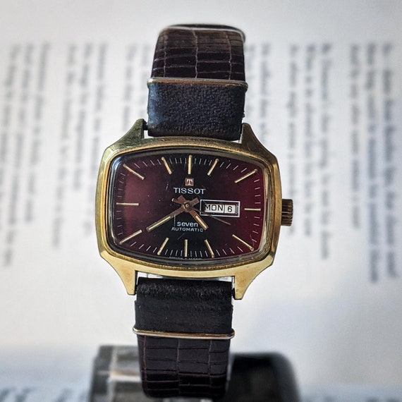 Tissot Watch Tissot Seastar Seven Vintage 1970s Watch Unisex